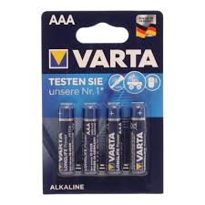 Varta High Energy Batt B4 Aaa 4 Pieces 1.5V